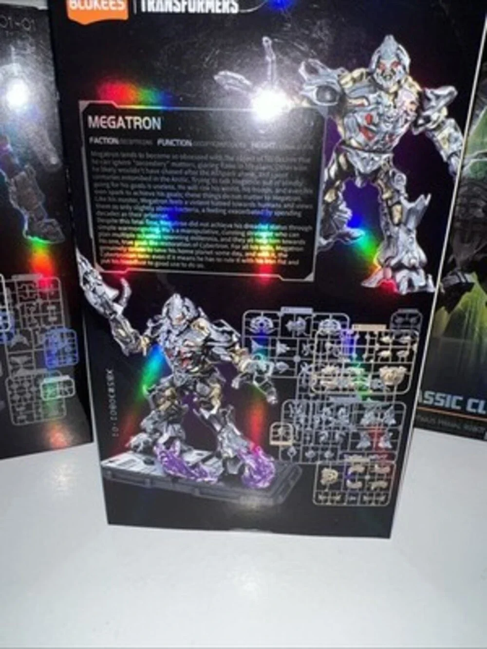 BLOKEES TRANSFORMERS Model Kits MEGATRON, Mirage, Optimus Primal Robot 3 Figures